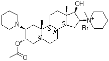 Vecuronium Bromide Related Compound B molecular structure (CAS 50587-95-6)