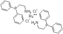 结构式 CAS# 506417-41-0, 双(2-(二苯基膦)乙胺)二氯化钌