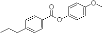 4-Propylbenzoic acid 4-methoxyphenyl ester molecular structure (CAS 50649-61-1)