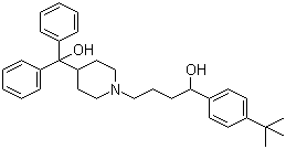 Terfenadine molecular structure (CAS 50679-08-8)