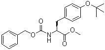 O-(1,1-Dimethylethyl)-N-[(phenylmethoxy)carbonyl]-L-tyrosine methyl ester molecular structure (CAS 5068-29-1)