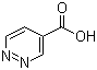 4-Pyridazinecarboxylic acid molecular structure (CAS 50681-25-9)