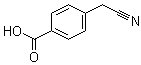 structure of CAS# 50685-26-2, 4-(Cyanomethyl)benzoic acid;NSC 113990