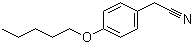 4-(Pentyloxy)benzeneacetonitrile molecular structure (CAS 50690-55-6)