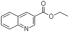 3-喹啉羧酸乙酯分子结构 (CAS 50741-46-3)