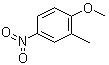 2-甲基-4-硝基苯甲醚分子结构 (CAS 50741-92-9)