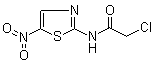 2-Chloro-N-(5-nitro-2-thiazolyl)acetamide molecular structure (CAS 50772-59-3)