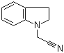 2,3-Dihydro-1H-indole-1-acetonitrile molecular structure (CAS 50781-87-8)