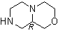 (9aR)-Octahydropyrazino[2,1-c][1,4]oxazine molecular structure (CAS 508241-14-3)