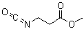 structure of CAS# 50835-77-3, 3-Isocyanatopropanoic acid methyl ester;Methyl 3-isocyanatopropionate