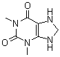 3,7,8,9-四氢-1,3-二甲基-1H-嘌呤-2,6-二酮分子结构 (CAS 50857-74-4)