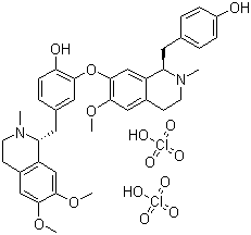 Liensinine diperchlorate molecular structure (CAS 5088-90-4)