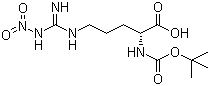 N'-Nitro-N-Boc-D-arginine molecular structure (CAS 50913-12-7)