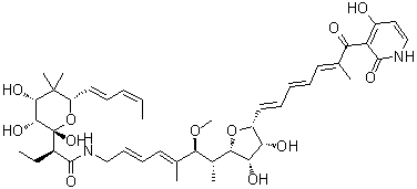 结构式 CAS# 50935-71-2, 摩雪霉素