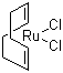 Dichloro(cycloocta-1,5-diene)ruthenium(II) molecular structure (CAS 50982-12-2)