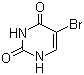 结构式 CAS# 51-20-7, 5-溴尿嘧啶