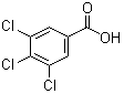 structure of CAS# 51-39-8, 3,4,5-Trichlorobenzoic acid