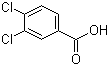 3,4-二氯苯甲酸分子结构 (CAS 51-44-5)