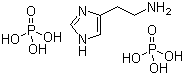 Histamine phosphate molecular structure (CAS 51-74-1)