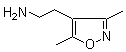 structure of CAS# 510717-69-8, 2-(3,5-Dimethylisoxazol-4-yl)ethylamine;2-(3,5-Dimethylisoxazol-4-yl)ethanamine