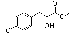 structure of CAS# 51095-47-7, Methyl 4-hydroxyphenyllactate;2-Hydroxy-3-(4-hydroxyphenyl)propionic acid methyl ester