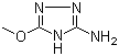 5-Methoxy-1H-1,2,4-triazol-3-amine molecular structure (CAS 51108-34-0)