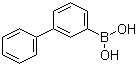 structure of CAS# 5122-95-2, Biphenyl-3-boronic acid;3-Biphenylboronic acid; [1,1'-Biphenyl]-3-ylboronic acid
