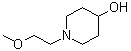 1-(2-甲氧基乙基)-4-哌啶醇分子结构 (CAS 512778-95-9)