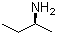 (S)-2-氨基丁烷分子结构 (CAS 513-49-5)