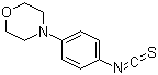 4-Morpholinophenyl isothiocyanate molecular structure (CAS 51317-66-9)