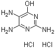 2,5,6-Triamino-4-hydroxypyrimidine dihydrochloride molecular structure (CAS 51324-37-9)
