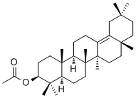 delta-Amyrin acetate molecular structure (CAS 51361-60-5)