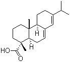 structure of CAS# 514-10-3, Abietic acid;(1R,4aR,4bR,10aR)-1,2,3,4,4a,4b,5,6,10,10a-Decahydro-1,4a-dimethyl-7-(1-methylethyl)-1-phenanthrenecarboxylic acid