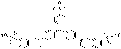 亮绿 SF分子结构 (CAS 5141-20-8)
