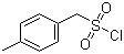 structure of CAS# 51419-59-1, 4-Methylbenzylsulfonyl chloride;(4-Methylphenyl)methanesulfonyl chloride