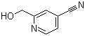 4-氰基吡啶-2-甲醇分子结构 (CAS 51454-63-8)