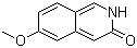 6-Methoxy-3(2H)-isoquinolinone molecular structure (CAS 51463-14-0)