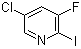 structure of CAS# 514797-98-9, 5-Chloro-3-fluoro-2-iodopyridine