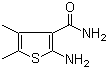 2-Amino-4,5-dimethyl-3-thiophenecarboxamide molecular structure (CAS 51486-04-5)