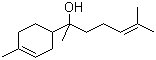 structure of CAS# 515-69-5, alpha-Bisabolol;6-Methyl-2-(4-methyl-3-cyclohexen-1-yl)-5-hepten-2-ol; alpha,4-Dimethyl-alpha-(4-methyl-3-pentenyl)-3-cyclohexene-1-methanol