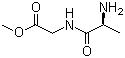 L-丙氨酰甘氨酸甲酯分子结构 (CAS 51513-59-8)
