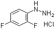 2,4-Difluorophenylhydrazine hydrochloride molecular structure (CAS 51523-79-6)