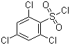 2,4,6-Trichlorobenzenesulfonyl chloride molecular structure (CAS 51527-73-2)