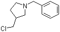 结构式 CAS# 51535-01-4, 1-苄基-3-(氯甲基)吡咯烷