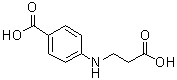 3-[(4-Carboxyphenyl)amino]propanoic acid molecular structure (CAS 51552-86-4)