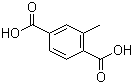 2-甲基-1,4-苯二甲酸分子结构 (CAS 5156-01-4)