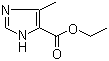 4-甲基咪唑-5-甲酸乙酯分子结构 (CAS 51605-32-4)
