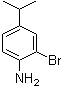 2-溴-4-异丙基苯胺分子结构 (CAS 51605-97-1)