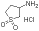 3-Aminosulfolane hydrochloride molecular structure (CAS 51642-03-6)