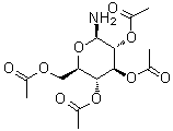 beta-D-Glucopyranosylamine 2,3,4,6-tetraacetate molecular structure (CAS 51642-81-0)